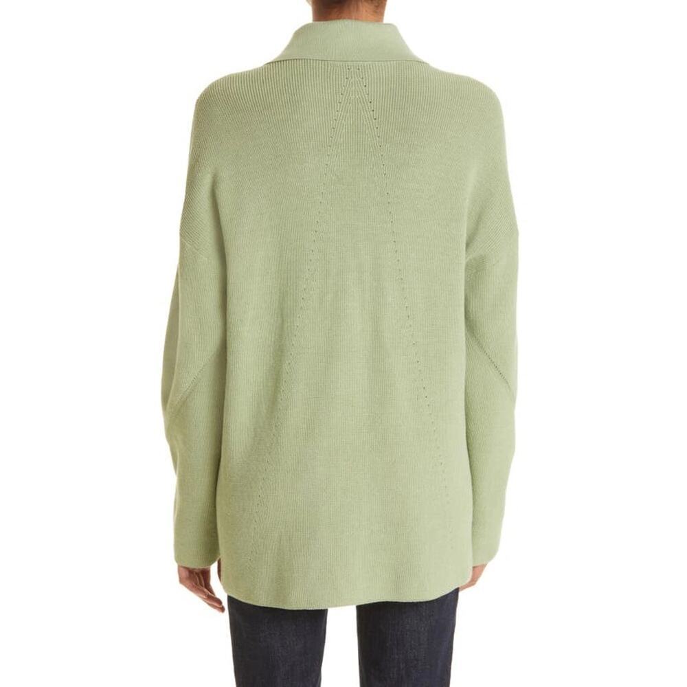 Rag & Bone Amy Ribbed Cotton Blend Collared Tunic Sweater Size XL NWOT $325 - Picture 4 of 9